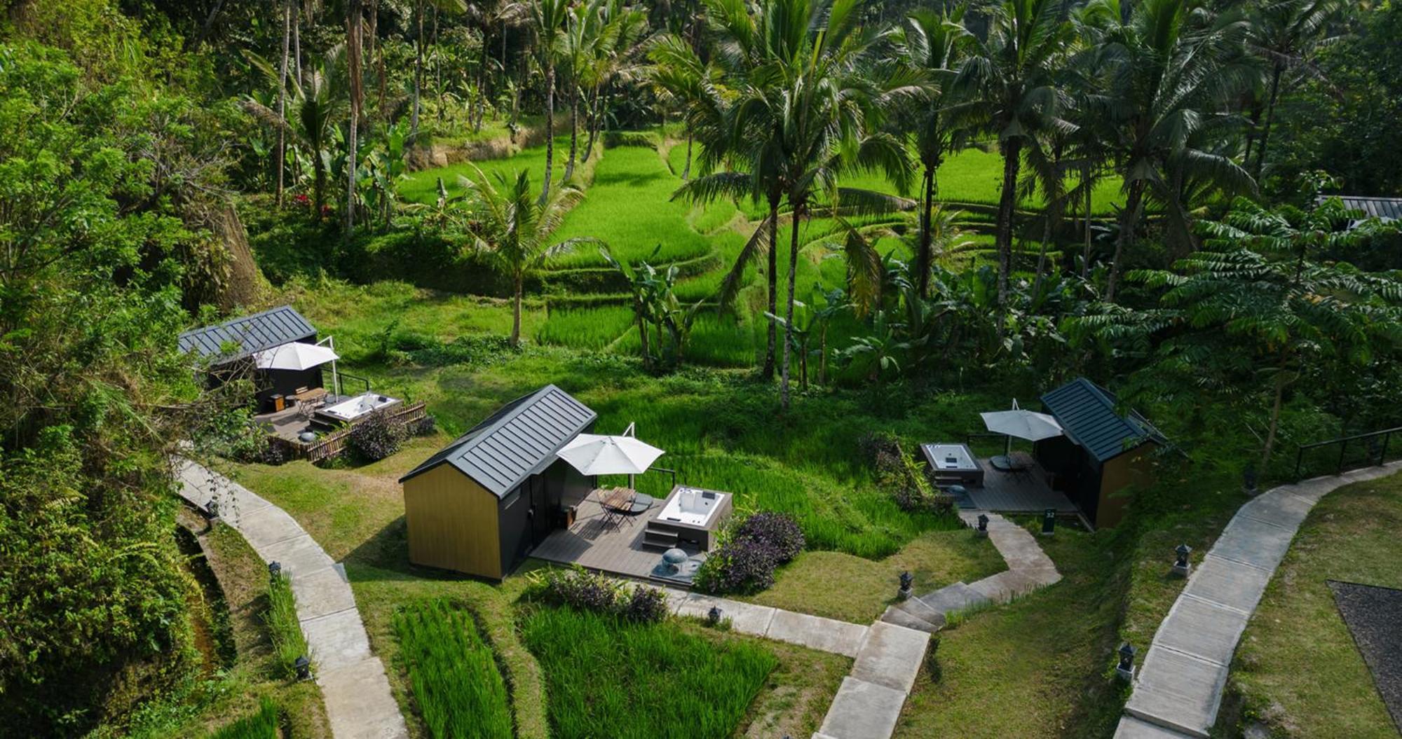 Bobocabin Ubud, Bali エクステリア 写真